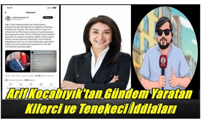 Arif Kocabıyık'ın İl Özel İdaresi Sekreterine İlişkin İddiaları Gündem Yarattı