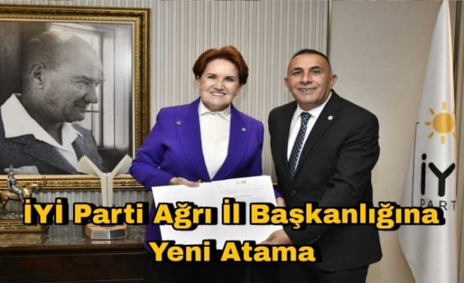 İYİ Parti Ağrı İl Başkanı Metin Aydemir Oldu