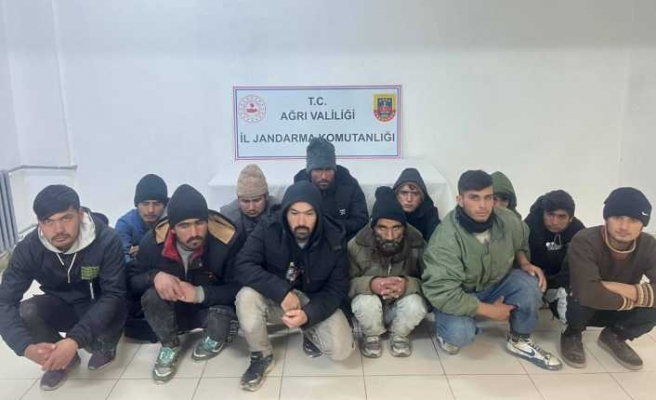 Ağrı'da İnsan Kaçakçılarına yüklü miktarda para cezası kesildi