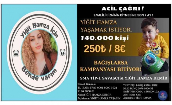 Ağrılı SMA Hastası Yiğit Hamza İçin Acil Yardım Çağrısı: Gönüllü Abla Seferberlik İlan Etti