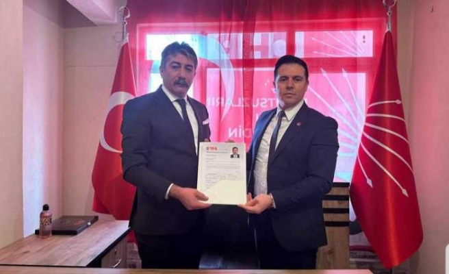 Fırat Öztürk CHP'den Belediye Başkan Adayı Oldu