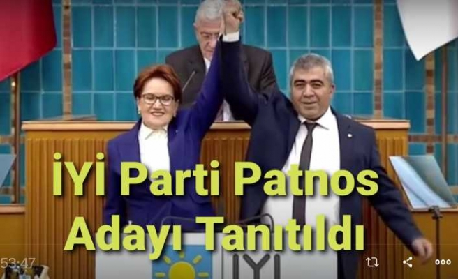 İYİ Parti Patnos Belediye Başkanını  Açıkladı