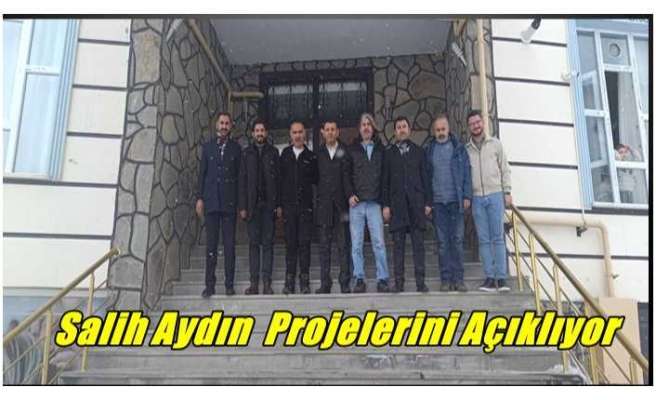 Salih Aydın Ağrı YGC 'de Projelerini Konuştu