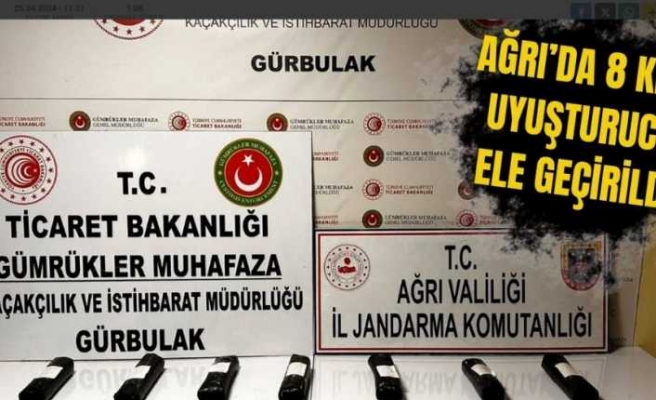 Ağrı Jandarma Kararlı ''Uyuşturucuya Geçit Yok''