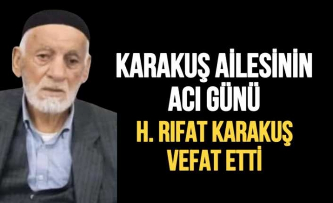 H.Rıfat Karakuş Hayatını Kaybetti