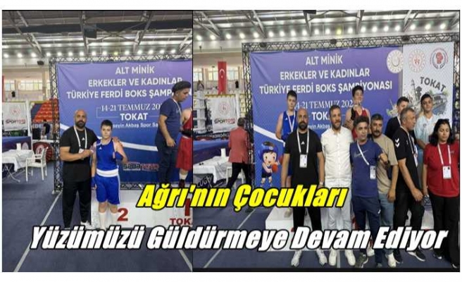 Ağrı'nın Çocukları Yüzümüzü Güldürmeye Devam Ediyor