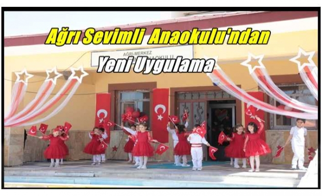 Ağrı Sevimli Anaokulu’ndan Yeni Dönemde Tam Gün ve Yemekli Çocuk Kulübü Hizmeti
