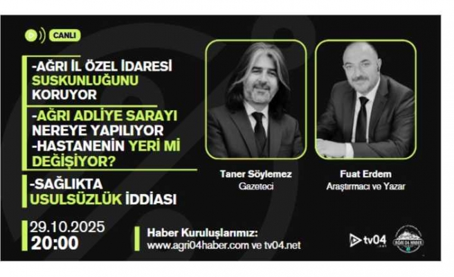 Ağrı Bu Programı Konuşacak