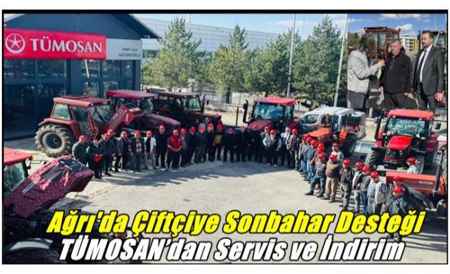 Karabey Tarım TÜMOSAN, Ağrı’da Geleneksel Traktör Bakım Günleri’ne Yeniden Başladı