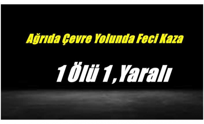 Ağrı'da karşıdan karşıya geçen 2 kadına otomobil çarptı 1 ölü 1 yaralı