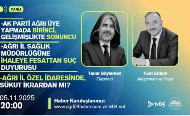 Ağrı'nın İnternet Televizyonu Yine Dolu Dolu