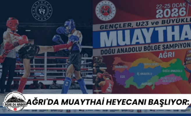 Ağrı'da Muaythai Heyecanı Başlıyor: