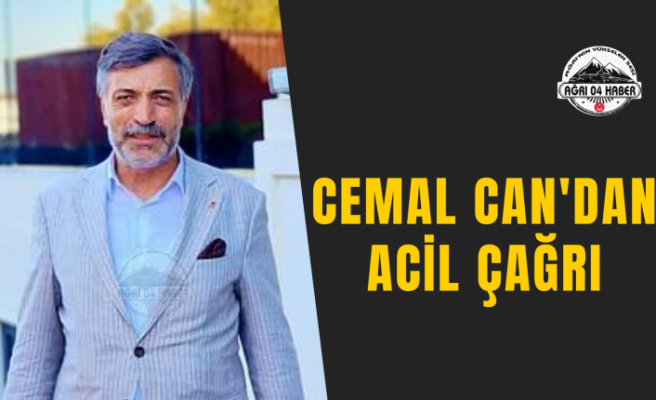 Cemal Can'dan Acil Çağrı