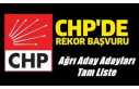 Ağrı'da Gözler O Listeye Çevrilmişti CHP...