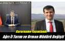 Ağrı İl Tarım ve Orman Müdürü Mehmet Hüseyinoğlu...