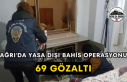 Ağrı'da Yasa Dışı Bahis Operasyonu 69 Gözaltı