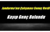 Jandarmanın Çalışmaları Sonuç Verdi Kayıp Genç Sabah Saatlerinde Bulundu
