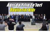 Ağrı'da Yılın En'leri Ödül Töreni Düzenlendi