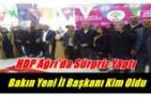 HDP Ağrı'da Sürpriz Yaptı