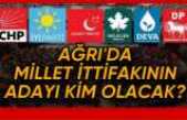 Ağrı'da  Altılı Masanın Milletvekili Adayı Kim Olacak
