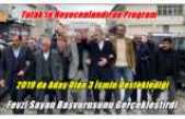 2019 da Aday Olan 3 İsmin Desteklediği Belediye Başkan Adayı Fevzi Sayan Başvurusunu Gerçekleştirdi