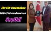 Ağrı KGK Başkanlığına Edibe Yıldırım Demircan Seçildi
