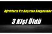 Ağrılıların Kız Kaçırma Kavgasında 3 Kişi Öldü
