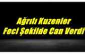 Ankarada İş Kazası Ağrılı Kuzenler Feci Şekilde Can Verdi