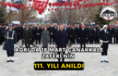 Ağrı’da 18 Mart Çanakkale Zaferi’nin 111. Yılı Anıldı