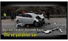 Ağrı’nın Eleşkirt İlçesinde Feci Kaza: 1 Ölü, 5 Yaralı