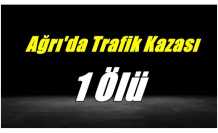 Ağrı'da Trafik Kazası 1 Ölü