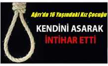 Ağrı'da bir çocuk İntiharı daha gerçekleşti