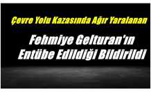 Fehmiye Gelturan Entübe Edildi