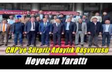 CHP'ye Sürpriz Başvuru Ağrı'da Heyecan Yarattı