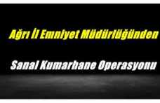 Ağrı İl Emniyet Müdürlüğünden Sanal Kumarhane Operasyonu 15 Tutuklama