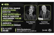 Ağrı Bu Programı Konuşacak