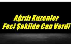 Ankarada İş Kazası Ağrılı Kuzenler Feci Şekilde Can Verdi