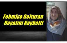 Fehmiye Gelturan Hayatını Kaybetti