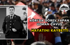 Ağrı'da Görev Yapan Uzman Çavuş Kazada Hayatını kaybetti
