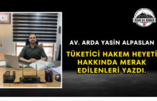 Av. Arda Yasin ALPASLAN Tüketici Hakem Heyeti hakkında merak edilenleri yazdı.