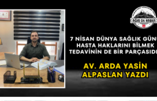 7 Nisan Dünya Sağlık Günü Hasta Haklarını Bilmek Tedavinin de Bir Parçasıdır