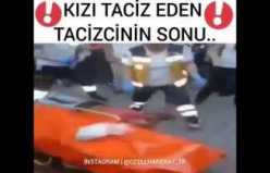 Kızını Taciz Eden Adamı Sokakta Hadım Etti