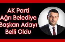 Ak Parti Ağrı Belediye Başkan Adayı Salih Aydın...