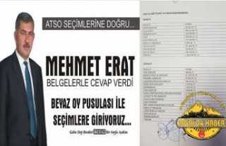 Mehmet Erat Belgelerle Yalanladı