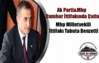 Cumhur İttifakın da İlk Çatlak