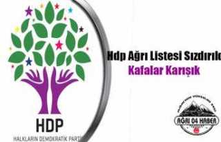 Ağrı Hdp de Kafalar Karıştı