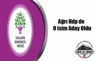 Ağrı Hdp Son İsim Belli Oldu