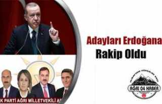 Erdoğan ve Adayları Karşı Karşıya
