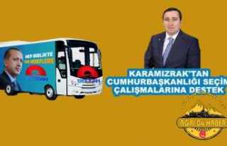 Karamızrak; Hem Cumhurbaşkanımız Hem'de Ağrı...