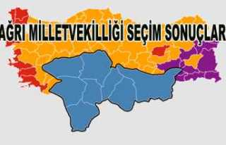 Ağrı Milletvekilliği Seçim Sonuçları